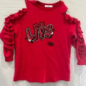 Never worn cold shoulder top